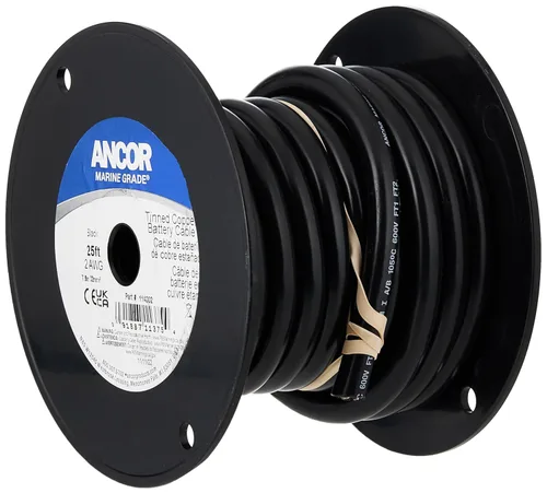 Ancor Cable de batería y cable de grado marino 18 AWG - 4/0 AWG y de tamaños de bovina
