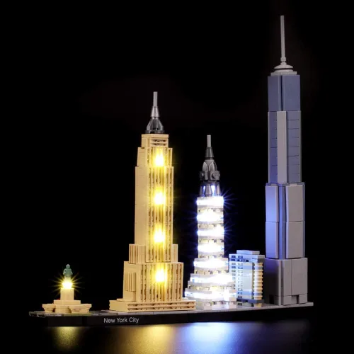Miniatura 11 de BRIKSMAX Kit de iluminación LED para LEGO-10307 Torre Eiffel – Compatible con el modelo de bloques de construcción de Arquitectura Lego – No incluye