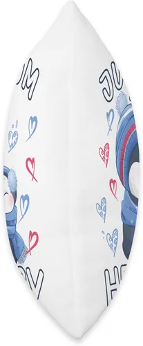 Miniatura 2 de Momlife Stuff Penguins Mom And Baby Gifts Penguin Just A Mom Who Loves Her Baby - Almohada de 16 x 16 pulgadas, multicolor