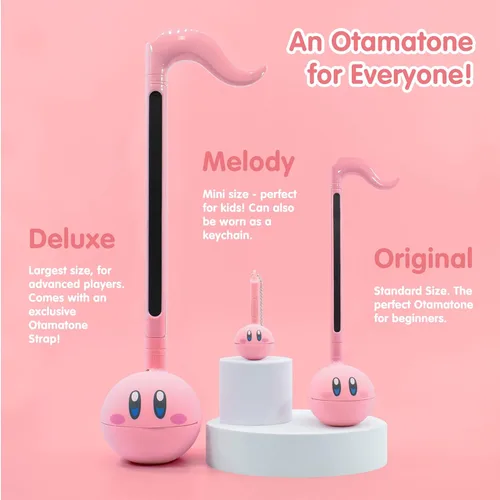 Miniatura 7 de Otamatone Kirby Rosa Estrella Héroe Instrumento Musical Electrónico Japonés Sintetizador de Música Portátil de Japón por Maywa Denki Studio, Premio