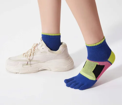 Miniatura 6 de HONOW Calcetines de algodón para correr de algodón para mujer (paquete de 56)