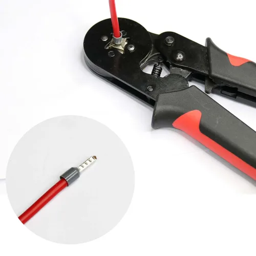 Miniatura 3 de Fidioto AWG12 Casquillos de Alambre Terminales, juego de 250 piezas AWG12 Conector de Terminal de Alambre con Pin Aislado para Terminales de Punta
