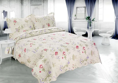 Miniatura 36 de Marina Decoration Juego de colcha de verano de 2 piezas con estampado de Pinsonic en relieve, ultra suave, con 1 funda acolchada, patrón de mandala