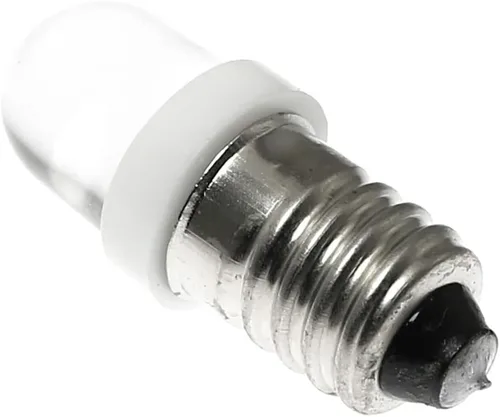 Miniatura 2 de Mini bombilla LED E10 de 0.2 W, 0.2 W, 3 V, bombillas de base de tornillo en miniatura, indicador LED para circuito de experimento casero