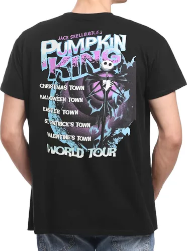 Miniatura 6 de Disney Nightmare Before Christmas Jack Skellington Nightmare King World Tour Camiseta