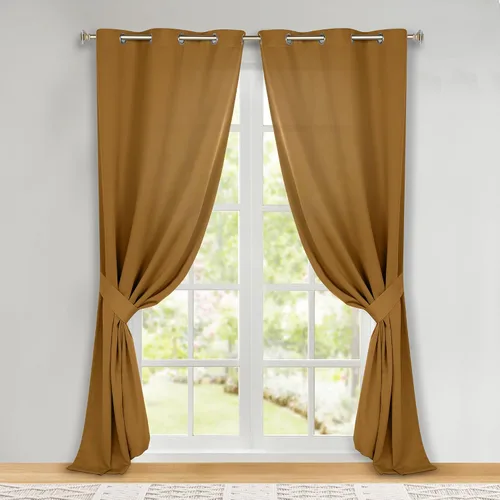 Miniatura 207 de Superior Cortinas Opacas, Oscurecimiento de Habitación, Dormitorio, Cortinas, Cocina, Acentos de Ventana de Sala de Estar, Bloqueo Solar, Térmico