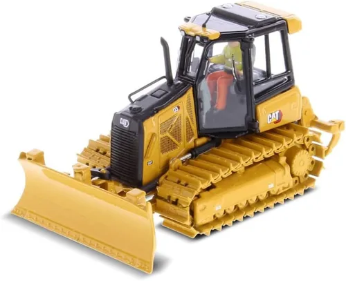 Miniatura 16 de Diecast Masters 1:50 Escala Cat D6 XW SU Bulldozer para coleccionistas, Caterpillar Track-Type Tractor Construcción Modelo Modelo Réplica, Serie
