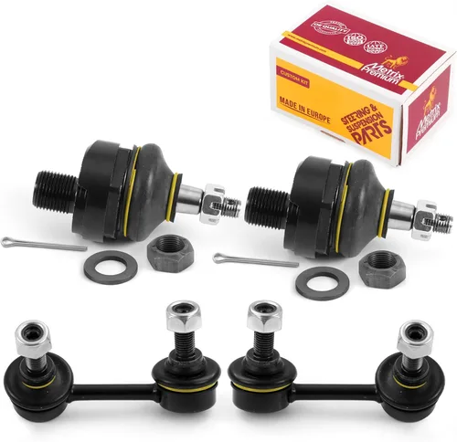 Miniatura 58 de Metrix Premium Chassis Parts - Juego de 4 piezas de articulación de rótula superior y barra estabilizadora delantera para Ford Ranger RWD 1998-2011