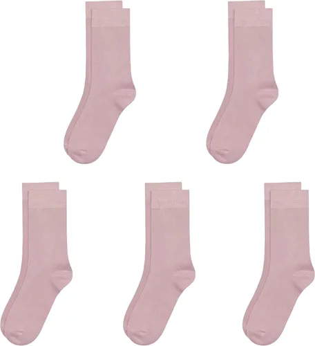 Miniatura 13 de SERISIMPLE Calcetines de bambú de viscosa para niños, calcetines escolares antiolor para niños y niñas, uniforme, ligeros, con costuras planas, 5
