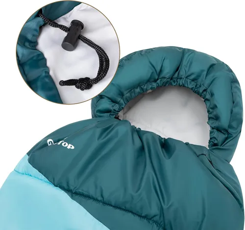 Miniatura 7 de GEERTOP Backpacking Sleeping Bag for Camping, Lightweight Sleeping Bags for Adults Kids Summer Warm Cold Weather Hiking Travel