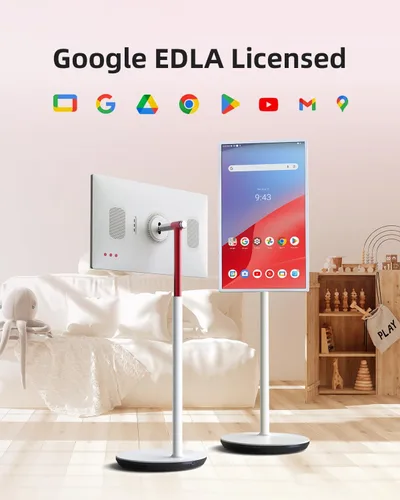 Miniatura 2 de KTC MegPad 32" Smart TV portátil, monitor de TV portátil con pantalla táctil 4K, Android 13 Google EDLA certificado 8G RAM+128G almacenamiento, CPU