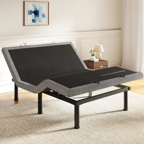 Miniatura 13 de Tami Tami T600 - Base de cama ajustable tamaño individual XL con control remoto y masaje - Bases de cama eléctricas sincronizables, gravedad cero