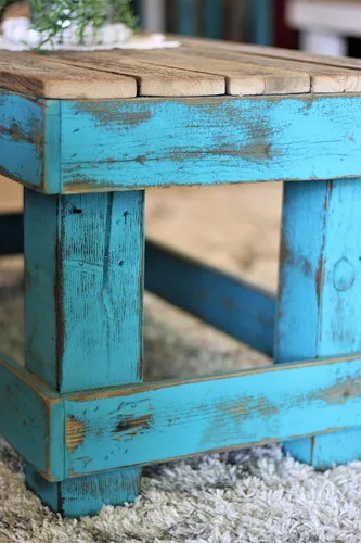 Miniatura 4 de Turquoise Combo Coffee Table