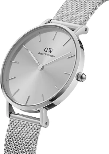 Miniatura 2 de Daniel Wellington Reloj Petite Sterling, pulsera de malla de plata