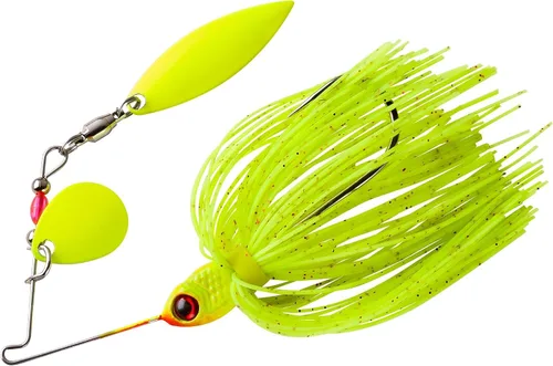 Miniatura 14 de Booyah Pond Magic Señuelo de pesca de róbalo con hoja giratoria para aguas pequeñas Alpine