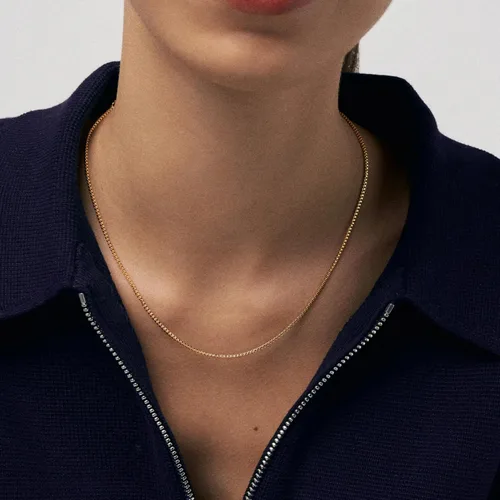 Miniatura 2 de Hey Harper Collar de oro para mujer, collar de moda Recubrimiento de PVD dorado de 14 quilates, impermeable y resistente al sudor, no se deslustra