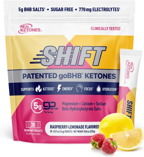 Miniatura 20 de Real Ketones BHB - Polvo energético de cetonas exógenas sin azúcar con 4 electrolitos principales en ayunas y cetonas BHB patentadas hidratantes