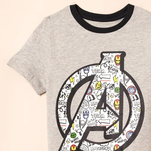 Miniatura 5 de Tienda Essentials Disney Marvel Camisetas de manga corta para niños y niños pequeños de Star Wars (cebra previamente manchada), paquetes múltiples
