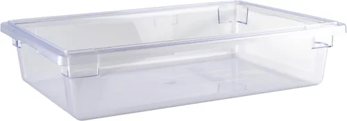 Miniatura 13 de Winco Caja de almacenamiento de alimentos de policarbonato, 12 x 18 x 3-1/2 pulgadas