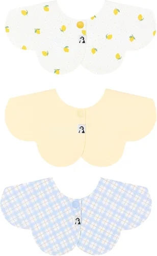 Miniatura 10 de Konny Baby Bib 3/5/7-Pack Set, 360 ° Rotate, Soft and Absorbent Drooling for Toddler Boys Girls Baby Essentials