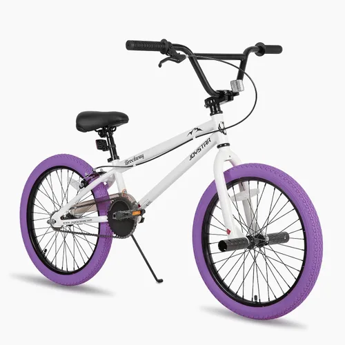 Miniatura 11 de JOYSTAR Brockway Freestyle - Bicicletas BMX para niños de 20 pulgadas y 24 pulgadas, bicicletas para niños de 6 a 14 años y ciclistas de nivel