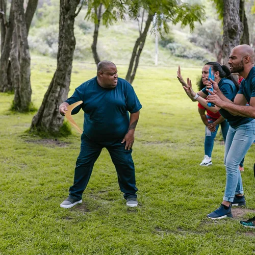 Miniatura 8 de Gatuida Boomerang para niños y adultos: lanzar boomerangs en forma de V, hecho a mano, artesanía, juguete de madera, captura rápida para mujeres