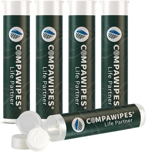 50 toallas comprimidas – Toallas desechables de viaje, papel higiénico de senderismo comprimido, toallitas silvestres, papel higiénico compacto,