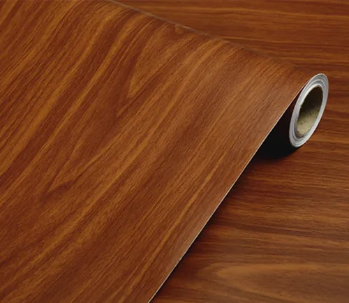 REDODECO Papel adhesivo de grano de madera para despegar y pegar para muebles, papel tapiz para armarios, estantes, 15.8 x 98 pulgadas (marrón)