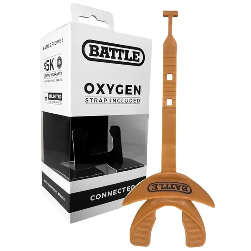 Miniatura 15 de Battle protector bucal con correa conectada, para labios, con oxígeno, 2.5