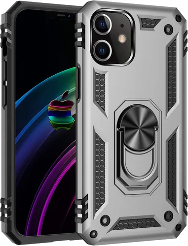 Miniatura 30 de 17 Pro - Funda de teléfono para hombre con anillo de soporte, armadura resistente de grado militar para iPhone 17 Pro, funda a prueba de golpes, Azul