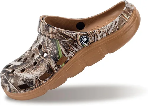 Miniatura 13 de PIMIO Zuecos de jardín para mujeres y hombres, zapatos de trabajo sin cordones con soporte de arco, zapatos de agua de secado rápido para mujeres