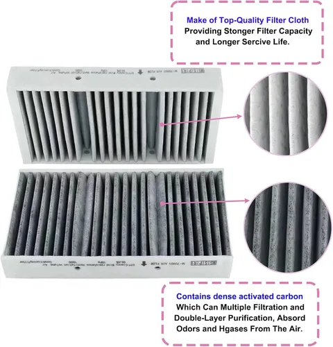 Miniatura 3 de Filtro de aire de cabina para Mercedes-Benz ML350, ML400, GL450, GL550, GL350, GLS450, GLS550, ML550, GL63 AMG, ML63 AMG, GLS63 AMG, GLE400, GLE63