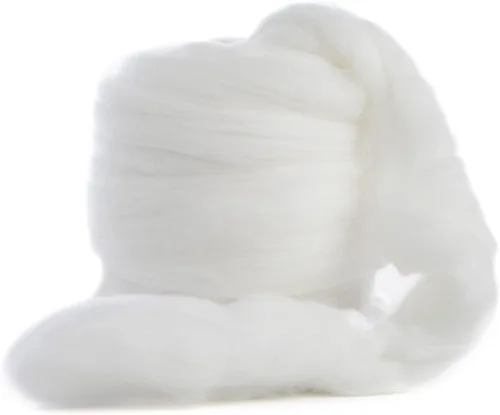 Miniatura 2 de Desert Breeze Distributing – 100% lana merino natural Roving, lana para hilar, hilo de tapiz, fieltro de aguja, fieltro húmedo, hilado grande, 19