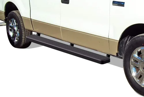 Miniatura 8 de APS (Estribo plateado) Estribos Nerf Bars escalones laterales compatibles con Ford F150 2004-2008 SuperCrew Cab