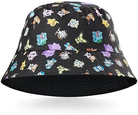 Miniatura 2 de Pokemon Gorra de béisbol para niños y niñas, unisex, Pikachu, correa ajustable, accesorios de verano
