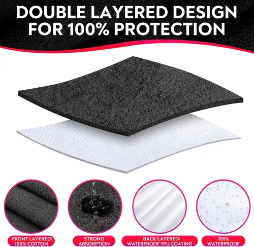 Miniatura 6 de VIBEY Toalla/manta sexual lavable, impermeable y a prueba de manchas, protector de colchón, almohadilla de cama para incontinencia y alfombra