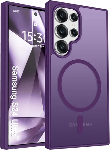 Miniatura 128 de Funda para teléfono Google Pixel 9 Pro XL, Compatible con Magnético, Protección contra Caídas de Grado Militar Translúcida Mate Resistente a Golpes