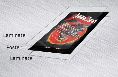 Miniatura 5 de Judas Priest - Póster de música (Screaming For Vengeance) (Tamaño: 24" x 36") (póster laminado)