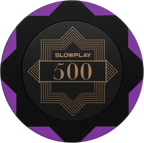 Miniatura 11 de SLOWPLAY Nash Clay - Fichas de póquer, 0.49 oz de compuesto de arcilla pesada, 1.575 in a granel, paquete de 50 con denominación de 100