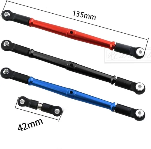 Miniatura 7 de Tensores de aluminio RC para ARRMA 1/8 Kraton 6S BLX Outcast 6S BLX Talion 6S BLX Talion 6S BLX, 5 piezas de tensores de aluminio de aleación, parte