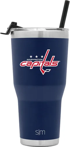 Miniatura 61 de Simple Modern Vaso Cruiser Cruiser con licencia oficial de la NHL Arizona Coyote de 30 onzas, taza de viaje aislada con tapa abatible y popote