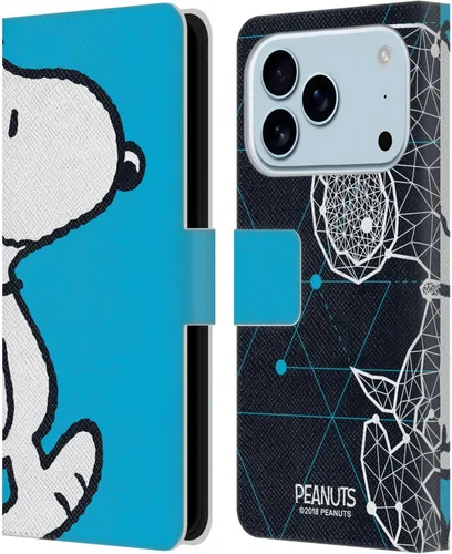 Miniatura 103 de Head Case Designs Funda de piel con licencia oficial de Peanuts Snoopy & Woodstock Balloon Halfs and Laughs para Apple iPhone 7/8/SE 2020 y 2022