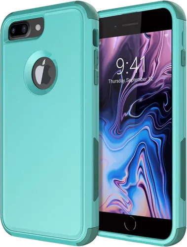 Miniatura 20 de Diverbox Funda [A prueba de golpes] [A prueba de caídas] [A prueba de polvo], Cubierta de protección resistente para teléfono para Apple iPhone 8