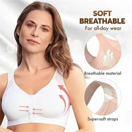 Miniatura 3 de danlein Glodence Brasier para mujeres mayores, brasier Glodence, brasier ajustable Glodence con soporte de pecho multifuncional