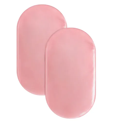 Sábanas de moisés para bebé niña 1 unidad, sábana de satén para moisés, sábana ajustada suave para moisés con sensación de seda para cabello de