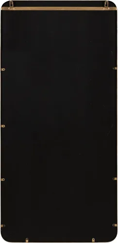 Miniatura 4 de Kate and Laurel Armenta - Espejo rectangular moderno con marco de metal, 20 x 42 pulgadas, dorado, espejo de pared funcional inspirado