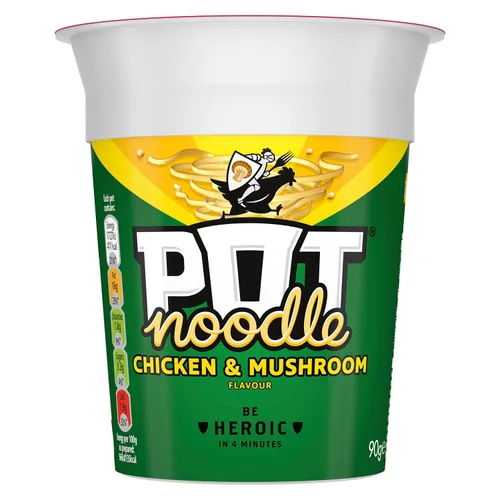 Miniatura 3 de Pot Noodle Pollo y Champiñones 3.17 oz (Paquete de 12)