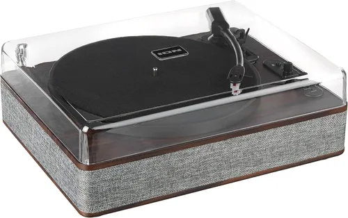 Miniatura 4 de ION Audio Luxe LP - Reproductor de discos de vinilo Bluetooth con altavoces, conversión USB, placa de tamaño completo, parada automática, salida
