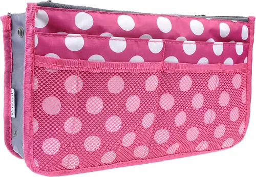 Vercord - Inserto organizador de bolsas (13 bolsillos, 30 colores, 3 tamaños)