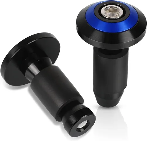 Miniatura 6 de Para Yamaha FZ1 FAZER FZ25 FZ400 FZ400R FZ5 FZ6 FZ600 Tapón de Manillar Empuñaduras de Manillar de 7/8 pulgadas 0.866 in
